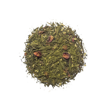 Matcha Apple Pyramid Green Tea Bag