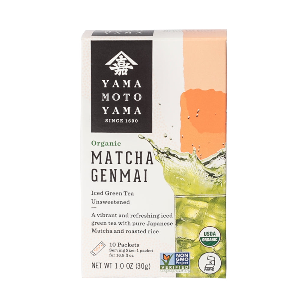 Organic Matcha Genmai Iced Green Tea Yamamotoyama Yamamotoyama U.S.A.