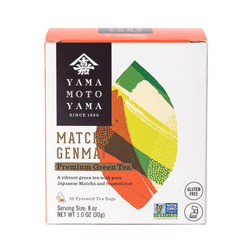 Matcha Genmai Pyramid Green Tea Bag