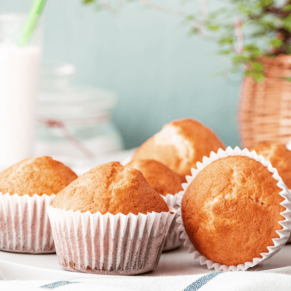 Delicate Vanilla Tea Muffins - Living Sweet Moments