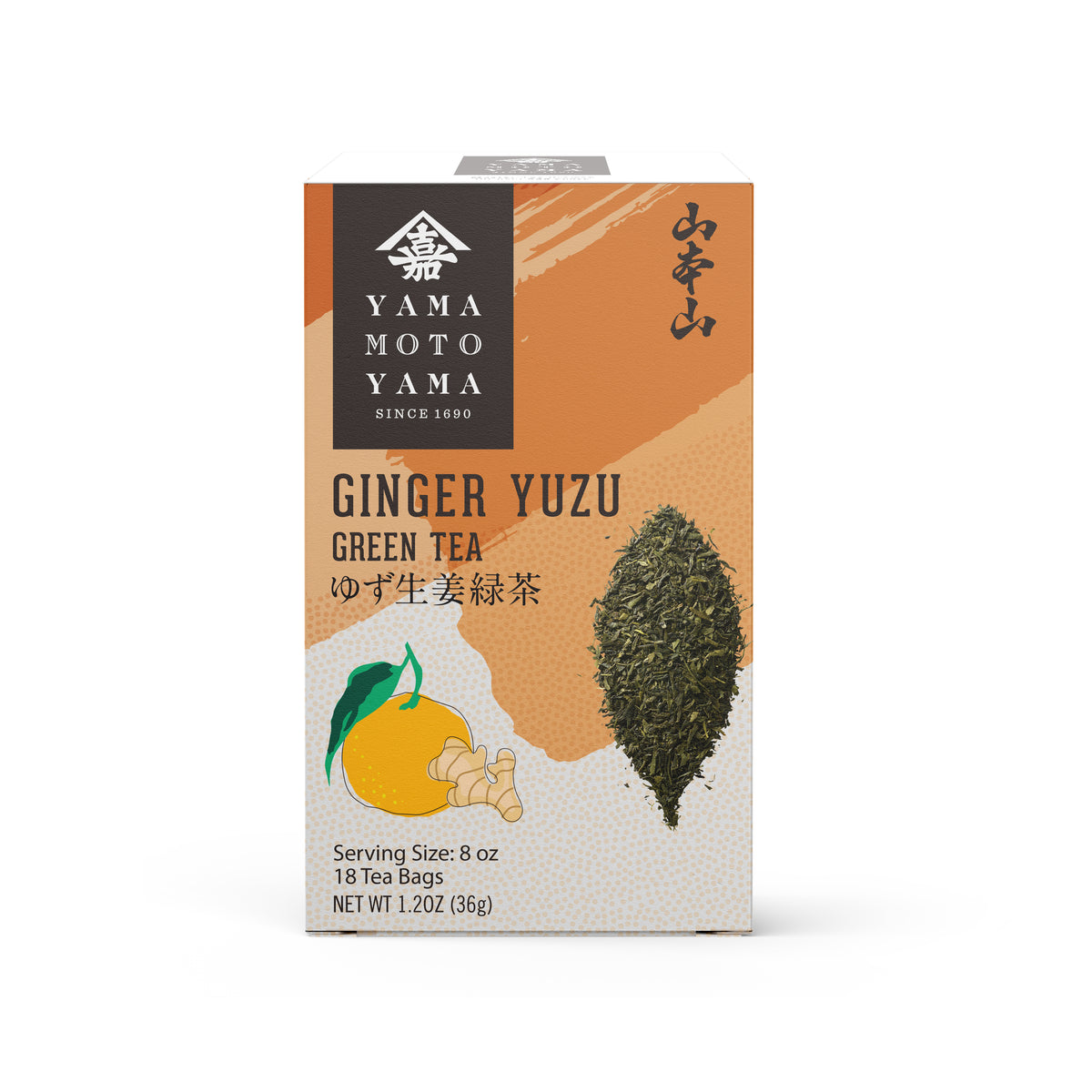 Green Tea with Ginger Yuzu Tea Bag
