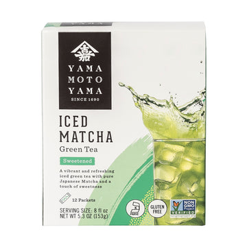 Iced Matcha Green Tea, Sweetened
