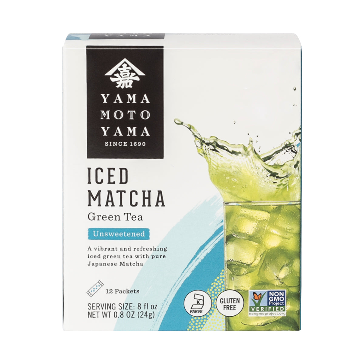 Iced Matcha Green Tea, Unsweetened
