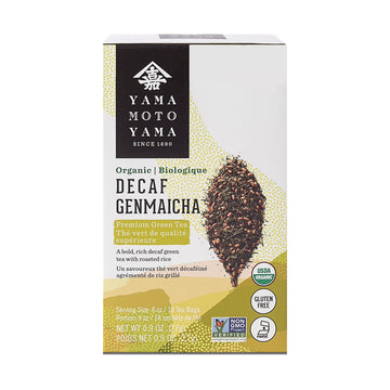 Organic Decaf Genmaicha Green Tea Bag