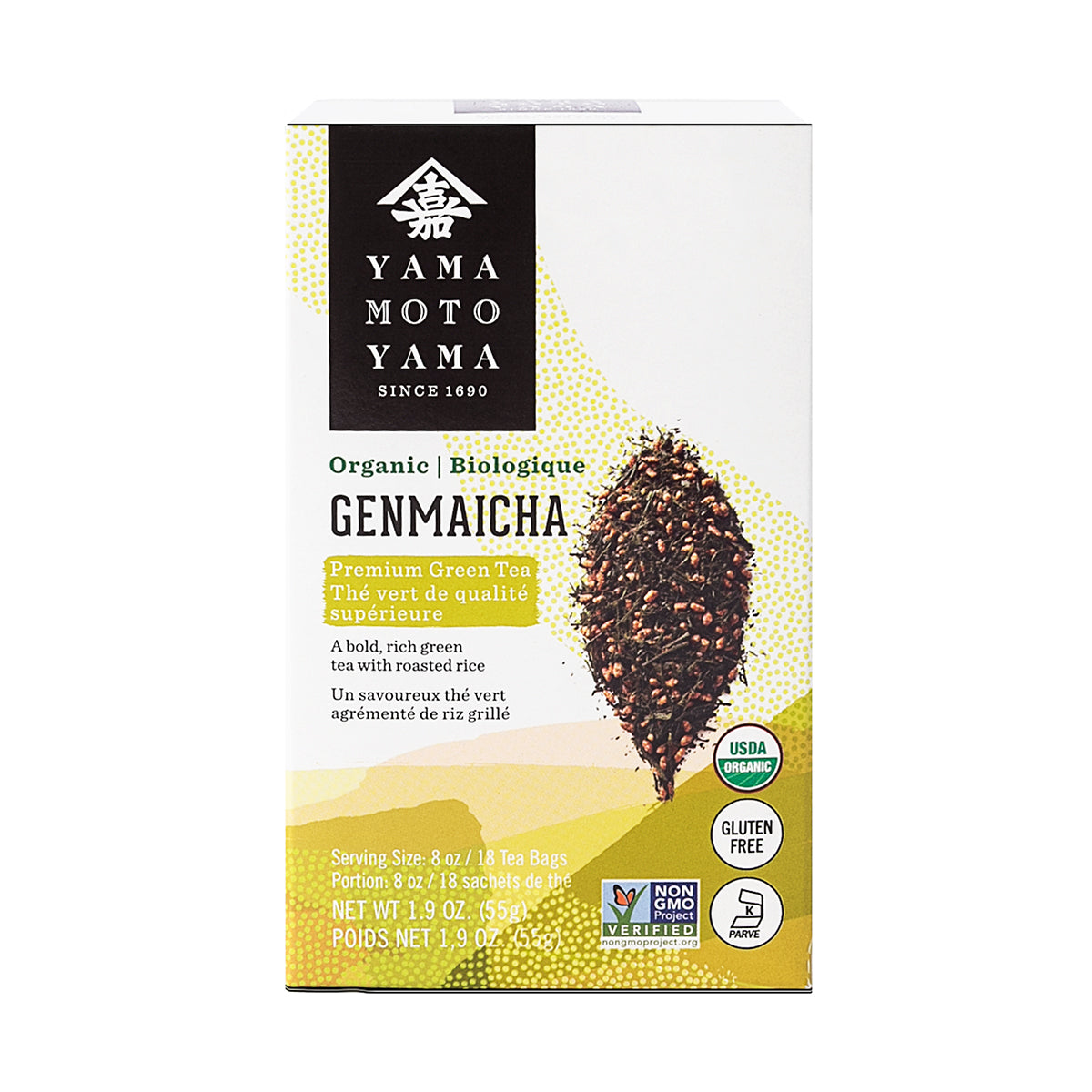 Organic Genmaicha Green Tea Bag