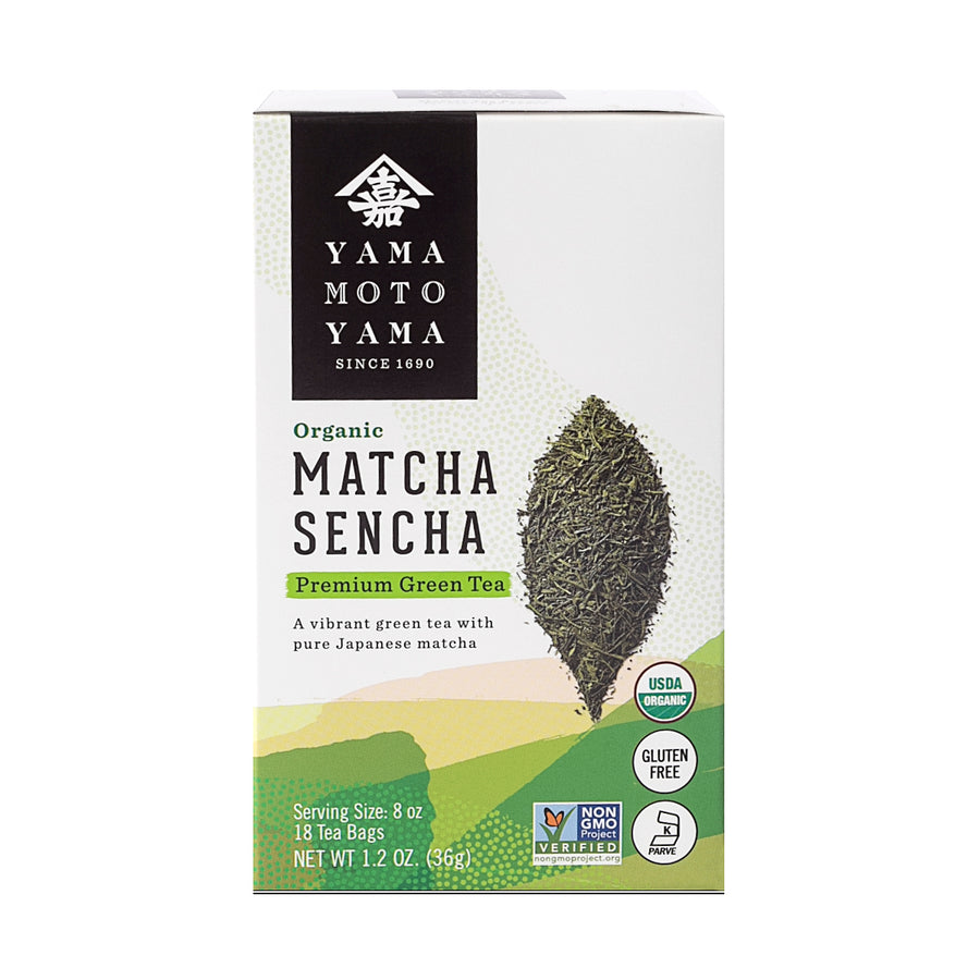 Organic Matcha Sencha Green Tea Bag