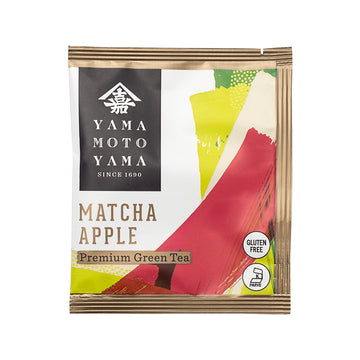 Matcha Apple Pyramid Green Tea Bag