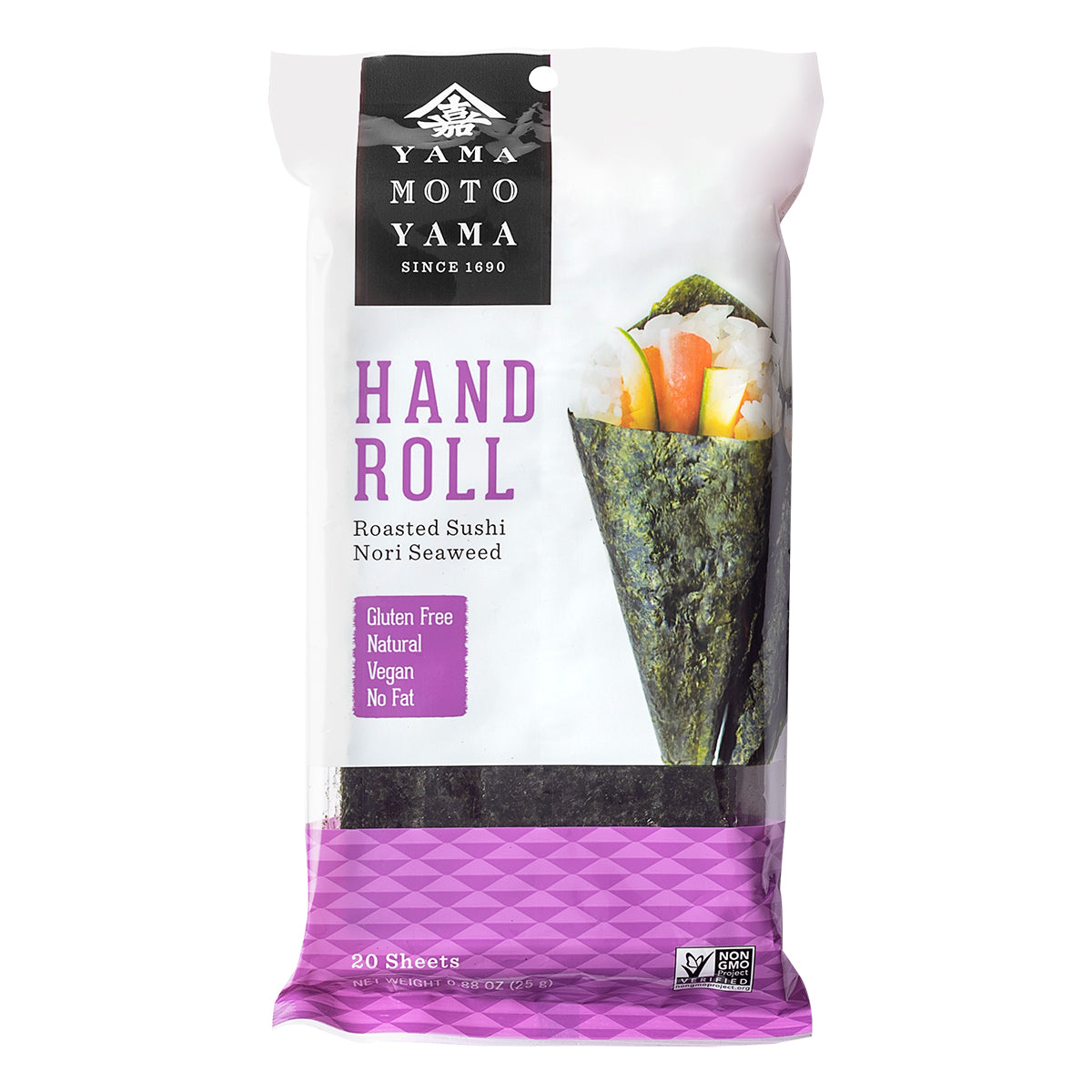 Hand Roll: Roasted Sushi Nori Seaweed