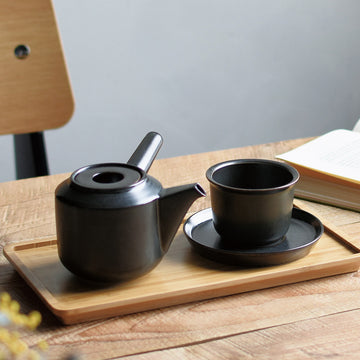 Kinto Black Kyusu Teapot 10.2 oz. | Yamamotoyama
